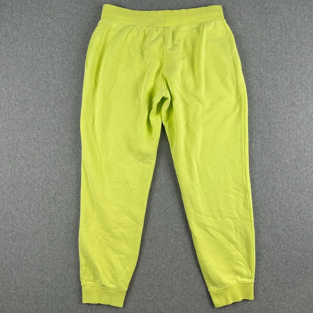 Nike Sweatpants Women's XL Lime Green Sportswear Fleece‎ Joggers Weight Lift Gym